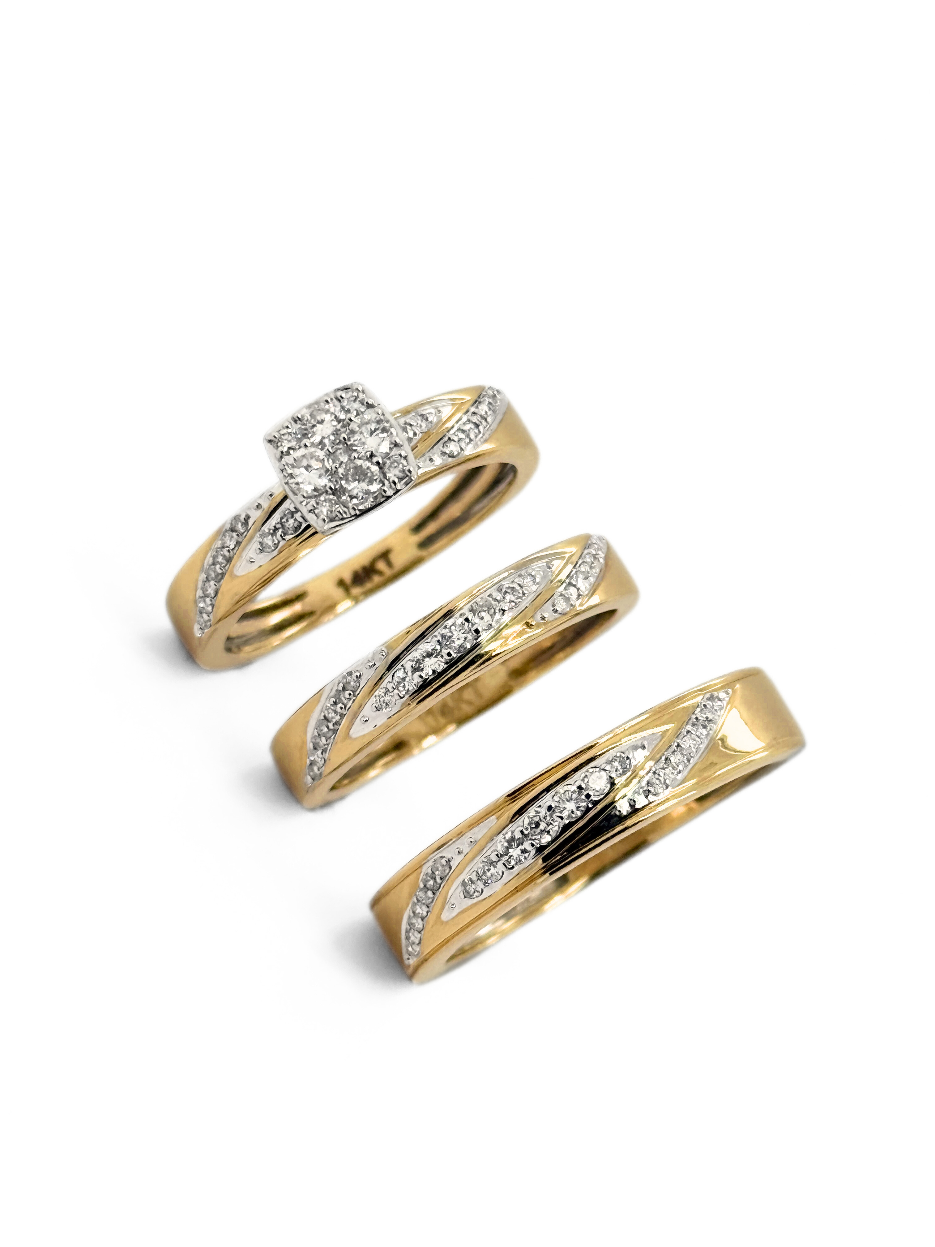 TRIO-SET WED-RING-25713